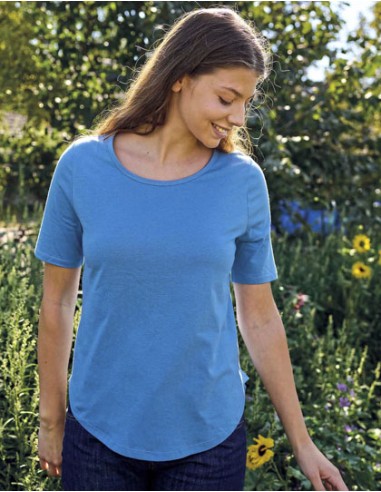 NEU-O81004-Ladies Half Sleeve T-Shirt